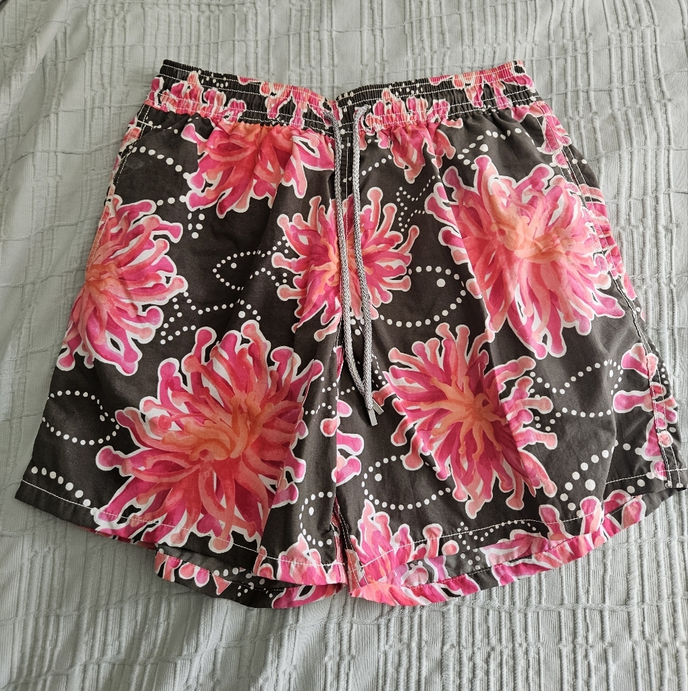 Vilebrequin Mens Floral Bathingsuit - Size XL